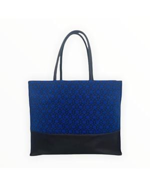 Maria Aristidou Deux Côtés Tote Bag - Blue