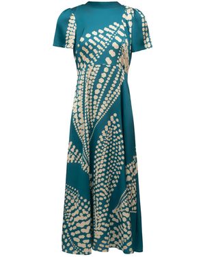 Traffic People The Odes Revisited Solitude Dress - Green