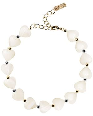 Adriana Pappas Designs Sweetheart Anklet - Metallic