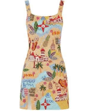 Oceanus Havana Mini Dress - Multicolor
