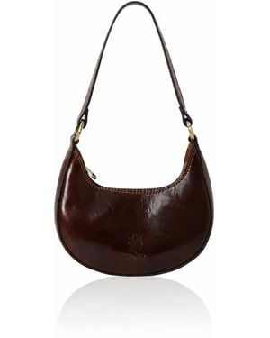 Betsy & Floss Parma Crescent Bag - Brown