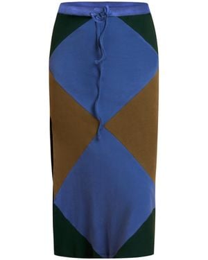 Known Supply Marcie Skirt - Blue