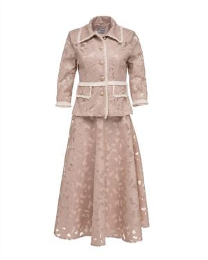 Fame Neutrals Skirt Cream - Pink