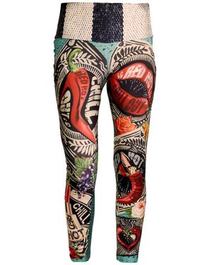 Ipng Design Leggings Hot - Red