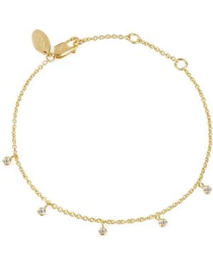 Neola Design Bracelet With Topaz Gemstones - Metallic