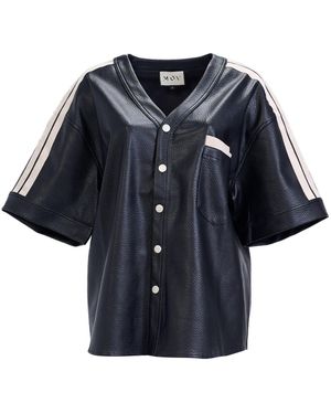 Moov Oversized Over-Shirt - Blue