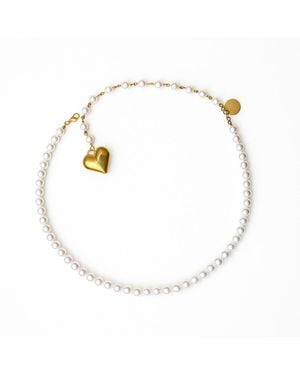 Mymokondo Amora Heart Necklace - Metallic