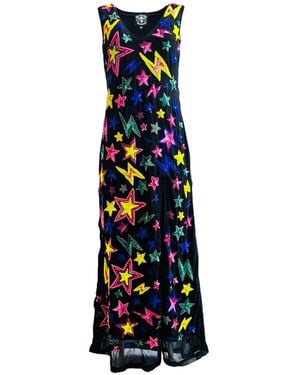 Any Old Iron Star Lightning Gown - Blue