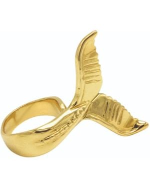 Sophie Simone Designs Whale Tail Ring - Metallic