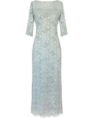 Alie Street London Lila Lace Gown - Grey