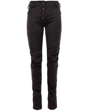 Silvia Serban Slim Trousers - Black