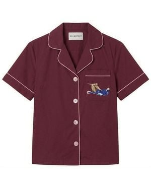 Helmstedt Fiona Shirt- Burgundy - Purple