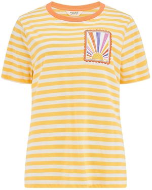 Sugarhill Maggie T-Shirt Off, Sunshine - Yellow