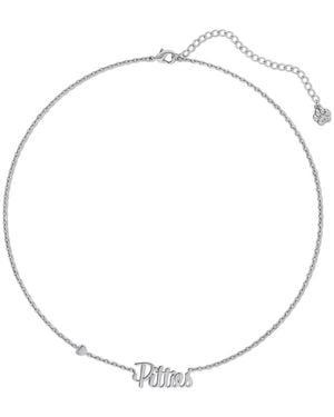 Cloud Haven A Pittie's Love Necklace - Metallic