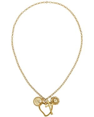 Caramel Vintage Jewellery Vintage Plated Joy Necklace - Metallic