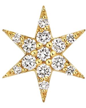 Zoe & Morgan Mini Anahata Diamond Stud Single - Metallic