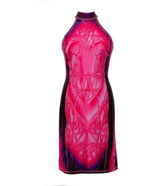 Paloma Lira Cherry Crystal Dress - Black