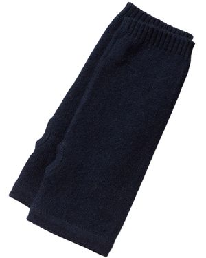 Cove Cashmere Wrist Warmers - Blue