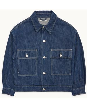 Walter Denim Limited Rinse Wash Rodeo Blouson - Blue