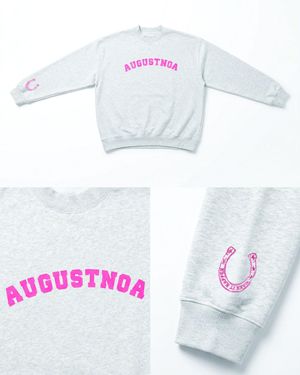 augustnoa Jenna Palek Crew Neck - White