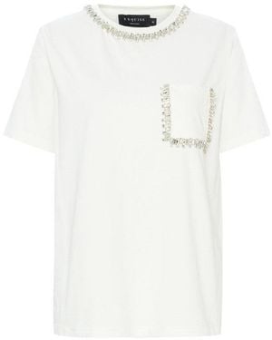 Exquise Neutrals Alla Tshirt – Ecru - White