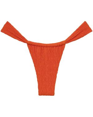 Montce Tangerine Sandra Bikini Bottom - Red