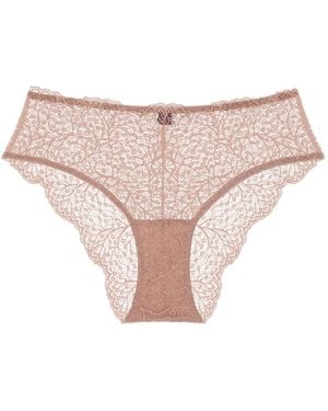 Journelle Neutrals Allegra High Rise Brief Praline - Pink