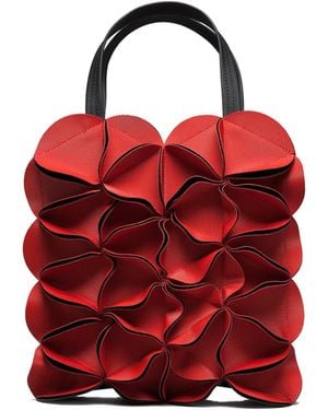 ELEMOOD_Japan Blossom Tote Bag Office - Red