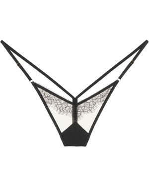 Perilla Lingerie Kris Thong - Metallic