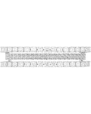 Maison De Gala Aurora Double Row Bracelet - White