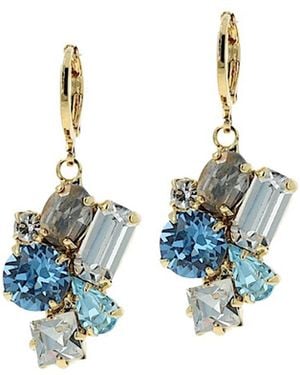 Otazu Satin Earhangers - Blue