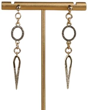 Rachel Nathan Post: Pavé Oval - Metallic