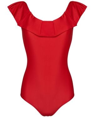 Paola Amador Clasico Swimwear - Red