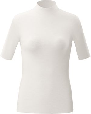 Centre Piece Veil Top - White
