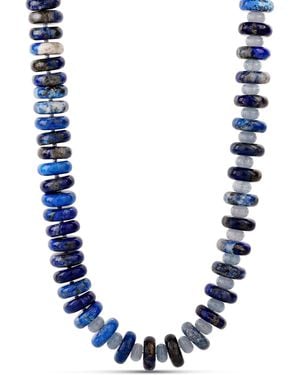 Hannah B. Jewelry Gemstone Choker - Blue