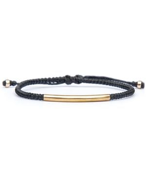 Harbour Uk Bridge Vermeil Rope Bracelet - Blue
