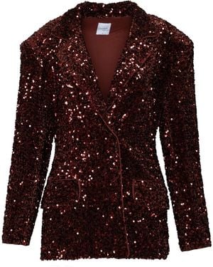 Ofuure Liza Sequin Blazer - Purple