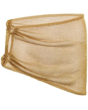 Paloma Lira Shimmery Skirt - Natural