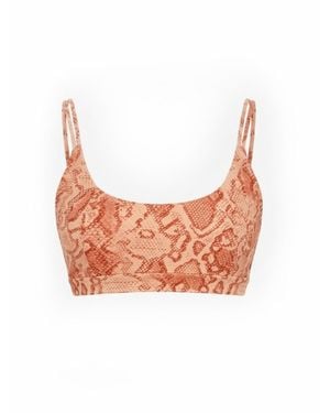 Befitnesslou Bra Coral Snake Print - Pink