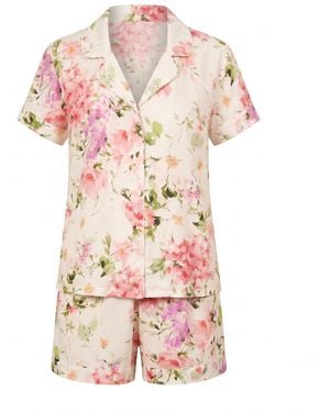 Yumi Kim Beauty Rest Ivory Floral Pyjama Set - Pink