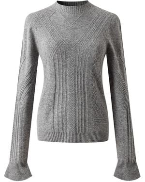 Fully Fashioning Vere Cashmere Pullover - Grey