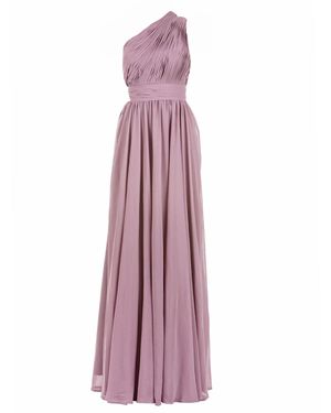 SOHUMAN Neutrals Stacy Sustainable Maxi Dress - Purple