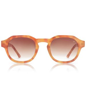 A.Kjærbede Zan Sunglasses Burnt Amber - Pink