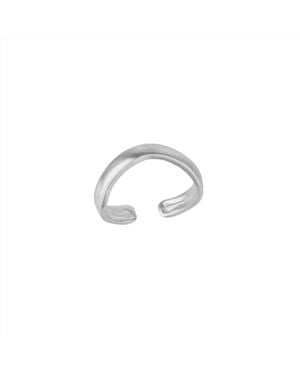 Mejoma Elegance Wavy Ring - Metallic