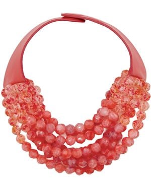 Fairchild Baldwin Gradated Bella Ibiza Necklace - Red