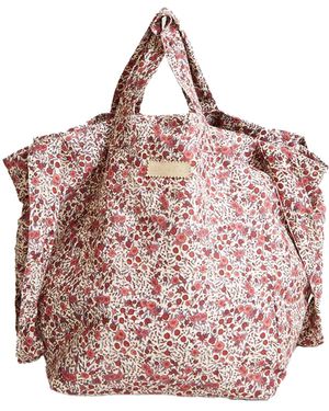 Lily and Lionel Aster Floral Tote Bag - Pink