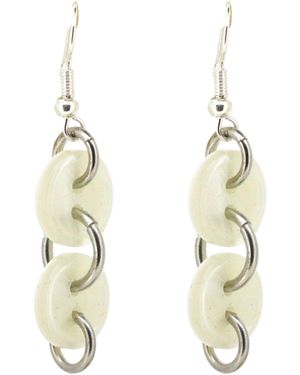 Vickisarge Button Earrings - Black