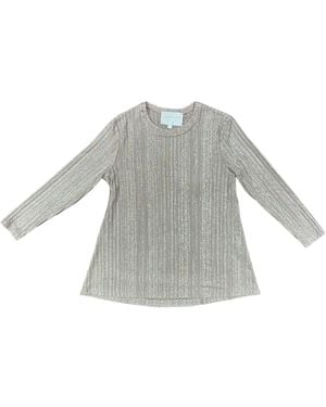 Lindsay Nicholas New York Laura Crew Neck - Grey