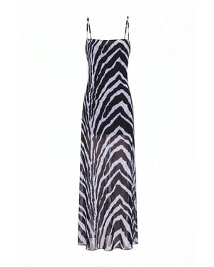 Sunkissed Beach To Bar Dress - Blue