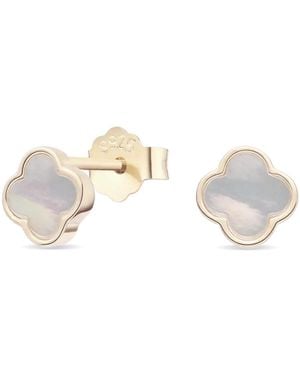 Lisa&Co. Earrings Mother Of Pearl Joy L - White